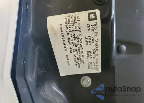 2006 Saturn Ion Level 3 из США, поврежденный, VIN 1G8AL55F36Z166839